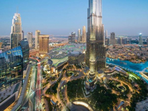 WORLD CLASS 3BR with full BURJ KHALIFA and FOUNTAIN VIEW
